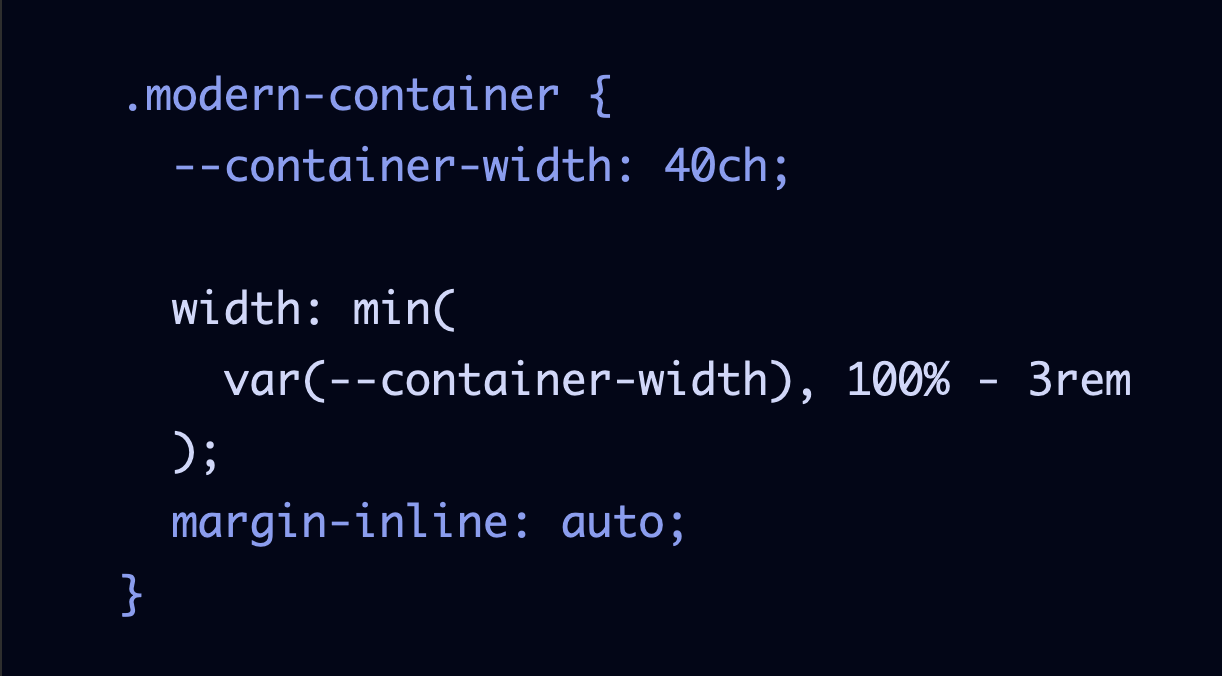 Showing the live code example with lines 3 through 6 highlighted in a lighter blue than the rest of the code.