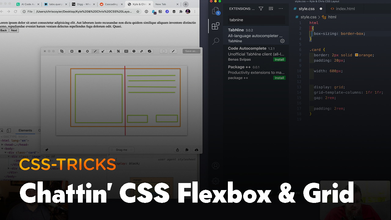 Thumbnail for #196: Learning Grid & Flexbox with Kyle Simpson